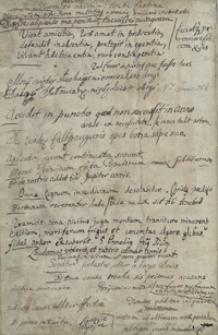 [Miscellanea, zawierające odpisy mów, listów, akt publicznych i innych materiałów odnoszących się przeważnie do spraw politycznych Polski lat 1696-1733]