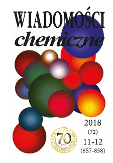 Wiadomości Chemiczne, Vol. 72, 2018, nr 11-12 (857-858)