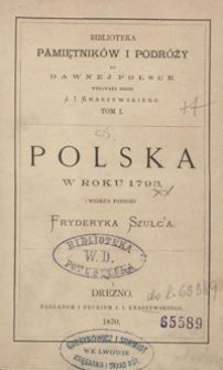 Polska w roku 1793