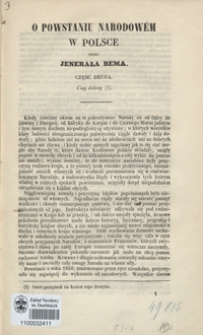 O powstaniu narodowém w Polsce. Część druga