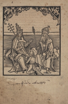 [Sendbrief an den Papst und die Kaiserliche Maiest&auml;t. Inc.:] Was den loblichen Churfursten un[d] Fursten [&hellip;]