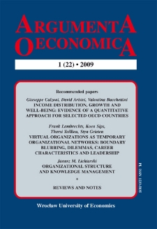 Income distribution, growth and well-being : evidence of a quantitative approach for selected OECD countries