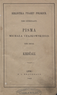 Kirdżali : powieść naddunajska. Wyd. 2, przejrz. i popr.