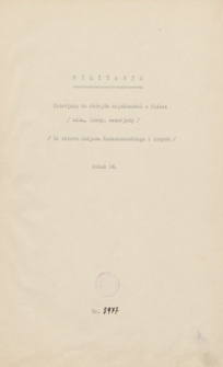 [Materiały do dziejów wojskowości w Polsce z lat 1614-1831. Akta, memoriały, raporty i listy]