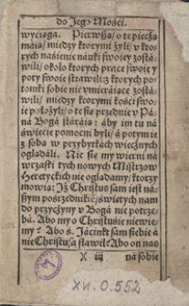 O żywocie, cudach y postępku kanonizacyi Błogosławionego Jacinkta fundatora pierwszego w Polszcze braciey zakonu kaznodzieyskiego Dominika świętego Czworo ksiąg [...]