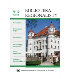 Spis treści [Biblioteka Regionalisty, 2010, Nr 10]