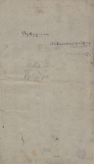 Odludki i poeta. Komedya w 1 akcie wierszem