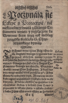 Nowy Testament To iest Święta Pana Jezusa Christusa Ewangelia od Ewangelistow y od innych Apostołow napisana