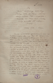 Do Jaśnie Wielmożnego Rybińskiego, Naczelnego Wodza Siły Zbrojnej Narodowej ostatniego usiłowania Polski o niepodległość, i rzeczywistego oraz Prezesa Rządu Narodowego, jedynego reprezentanta władz narodowych w Emigracji