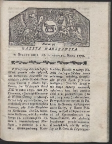 Gazeta Warszawska. R.1778 Nr 95