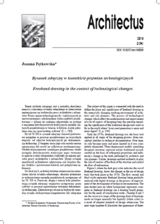 Rysunek odręczny w kontekście przemian technologicznych