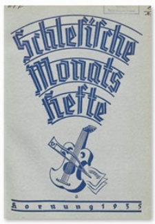 Schlesische Monatshefte : Blätter für Nationalsozialistische Kultur des Deutschen Südostens. 12. Jahrgang, Februar 1935, Nummer 2