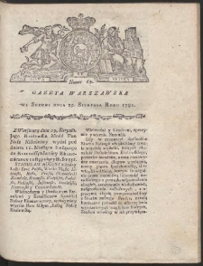 Gazeta Warszawska. R.1781 Nr 69