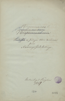 Nieporozumienie. Komedya w 1 akcie wierszem [...]. Auteuil pod Paryżem 1847