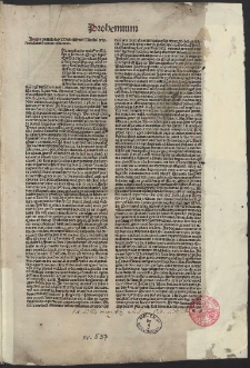 Biblia cum postillis Nicolai de Lyra et expositionibus Giullemi Britonis in omnes prologos s. Hieronymi et additionibus Pauli Burgensis replicisque Matthiae Doering. – Nicolaus de Lyra: Contra perfidiam Iudaeorum