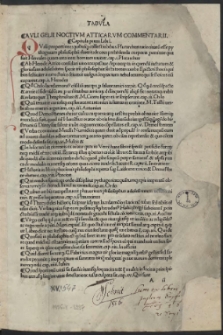 Noctes Atticae, Lat. et Graece