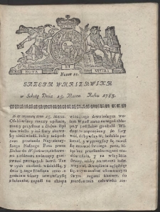 Gazeta Warszawska. R.1783 Nr 22