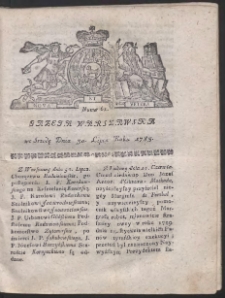 Gazeta Warszawska. R.1783 Nr 61