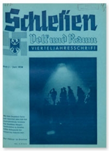 Schlesien Volk und Raum. 1. Jahrgang, Juli 1938, Folge 2