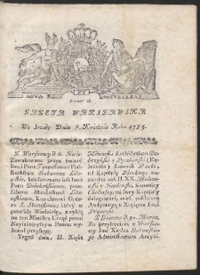 Gazeta Warszawska. R.1785 Nr 28