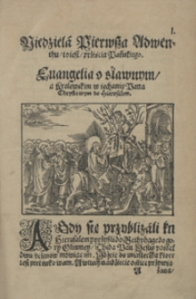 [Wt&oacute;ra część z Arsacjuszowej Postylle]