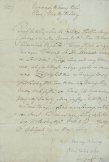 [Korespondencja Jerzego Sebastiana Lubomirskiego, marszałka wielkiego koronnego z lat 1657-1665 oraz różne akta i listy Lubomirskich z lat 1562-1900]