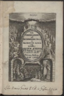 Piae Considerationes ad Declinandvm &agrave; Malo et Faciendvm Bonvm cum Iconibus Viae Vitae Aeternae&hellip;