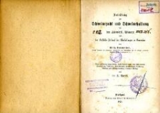 Anleitung zur Schweinezucht und Schweinehaltung für den Landwirth, Thierarzt und das Aufsichts-Personal der Eberhaltungen in Gemeinden. - 4., vollst. umgearb., durch Abhandlungen über Abstammung, Racenbildung, Castration, Alterskenntniß, Hauptmängel, Ernährung, Mastung und Fleischverwerthung verm. Aufl.