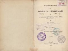 Kurzgefaßte Anleitung zum Betriebe der Rindviehzucht : für den Landmann als Rindviehzüchter, Thierärzte, Aufseher bei Farrenanstalten etc. - 3. verm. Aufl.