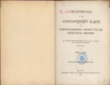 Erläuterungen zu der geognostischen Karte vom Niederschlesischen Gebirge und den umliegenden Gegenden : im Auftrage des Ministeriums für Handel, Gewerbe und öffentliche Arbeiten