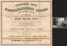 Geologische Karte von dem Niederschlesischen Gebirge und den angrenzenden Gegenden. Bl. 5. Section: Waldenburg