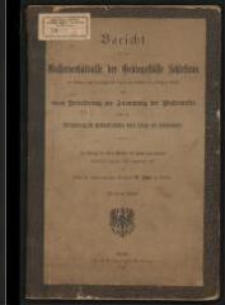 Bericht über die Wasserverhältnisse der Gebirgsflüsse Schlesiens im Bober- und Queissgebiete sowie im Gebiete der Glatzer Neisse und deren Verbesserung zur Ausnutzung der Wasserkräfte [...]