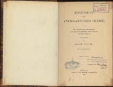 Repetitorium der anorganischen Chemie : mit besonderer Rücksicht auf die Studirenden der Medicin und Pharmacie. - 9. Aufl.