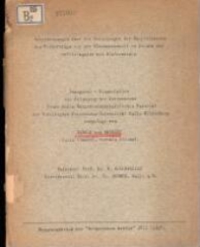 Untersuchungen über die Beziehungen der Hauptelemente des Kornertrags von der Flächeneinheit zu diesem und untereinander bei Winterweizen