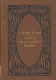 V. v. Richter's Lehrbuch der anorganischen Chemie. - 12., neubearb. Aufl.
