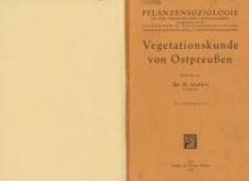 Vegetationskunde von Ostpreussen