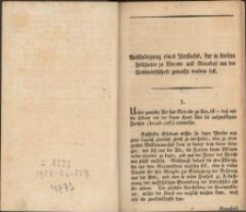 Ankündigung eines Versuchs, der in diesem Frühjahre zu Weende und Reinshof mit der Drillwirthschaft gemacht werden soll