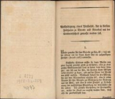 Ankündigung eines Versuchs, der in diesem Frühjahre zu Weende und Reinshof mit der Drillwirthschaft gemacht werden soll