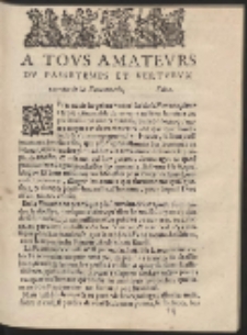 La Fauconnerie De Jean De Franchieres, Grand Prieur D'Aquitaine, Avec tous les autres autheurs qui se sont peu trouver traictans de ce suject […]