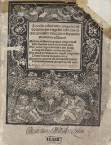 Linealis calculatio cum pulchris documentis et regulis ad moneta[m] cracoviensem diligentem suputata