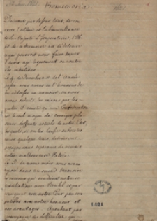 [Memoriał Stanisława Augusta Poniatowskiego, stolnika litewskiego, do carowej rosyjskiej Katarzyny II w sprawie uzyskania jej poparcia dla wyboru na kr&oacute;la 1763 r.]