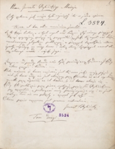 [Kopiariusz list&oacute;w gen. Macieja Rybińskiego. T. 2: Lata 1844-1852]