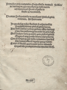 Parvulus phi[losophia]e naturalis cu[m] expositio[n]e textuali [...]