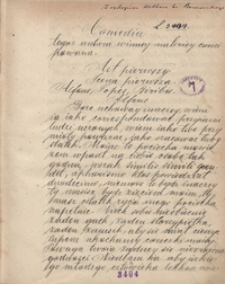 Comedia tegoż autora [Stanisława Herakliusza Lubomirskiego] w inney materiey concipowana [pt. Komedyja Lopesa starego ze Spirydonem]