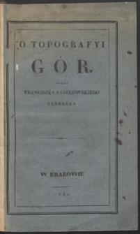 O topografyi g&oacute;r
