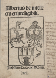 Albertus de intellectu et intelligibili