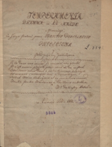 Temperamenta. Dramma w 1 akcie z perskiego na język polski przez Ignacego Podleskiego przełożona [...] 1810