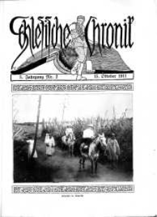 Schlesien : Illustrierte Zeitschrift für die Pflege heimatlicher Kultur. Zeitschrift des Kunstgewerbevereins für Breslau u. die Provinz Schlesien, 5. Jahrgang, 1911, 15 Oktober, Nr 2