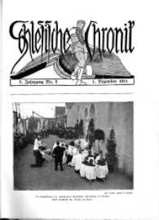 Schlesien : Illustrierte Zeitschrift für die Pflege heimatlicher Kultur. Zeitschrift des Kunstgewerbevereins für Breslau u. die Provinz Schlesien, 5. Jahrgang, 1911, 1 Dezember, Nr 5