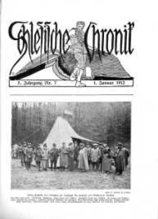 Schlesien : Illustrierte Zeitschrift für die Pflege heimatlicher Kultur. Zeitschrift des Kunstgewerbevereins für Breslau u. die Provinz Schlesien, 5. Jahrgang, 1912, 1 Januar, Nr 7